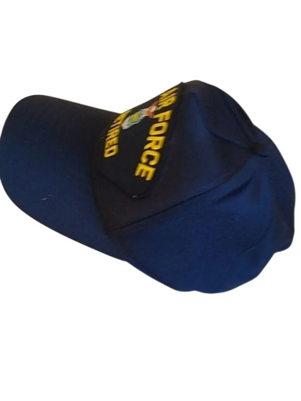 USAF U.S. Air Force Retired Military adjustable Ball Caps Hats, Set of 2